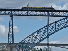 
Douro river bridges, Porto, April 2012